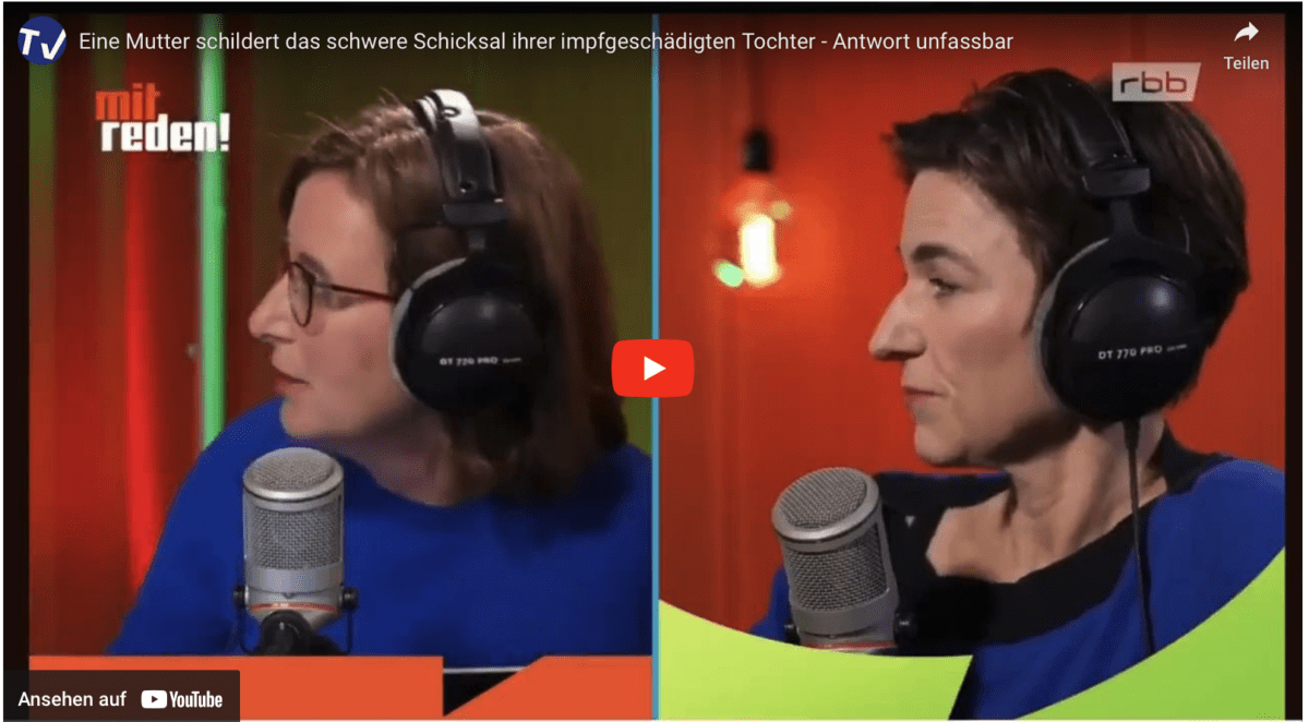 Eine Mutter schildert das schwere Schicksal ihrer impfgeschädigten Tochter – Antwort unfassbar