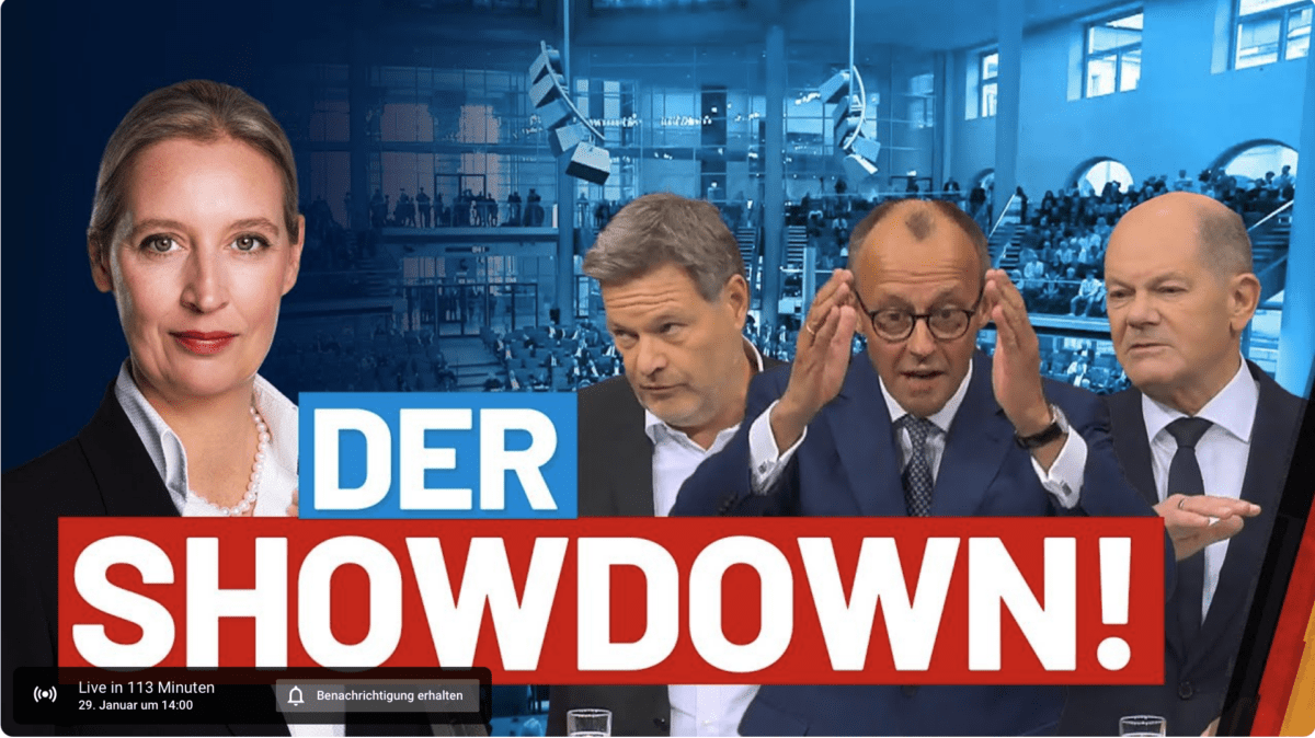 BUNDESTAG LIVE – Große Asyldebatte der Kanzlerkandidaten