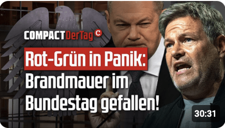 Rot-Grün in Panik: Brandmauer im Bundestag gefallen!