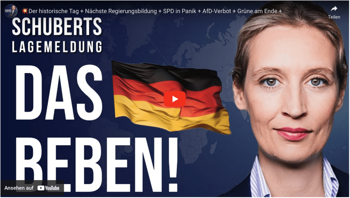 Der historische Tag + Nächste Regierungsbildung + SPD in Panik + AfD-Verbot + Grüne am Ende +