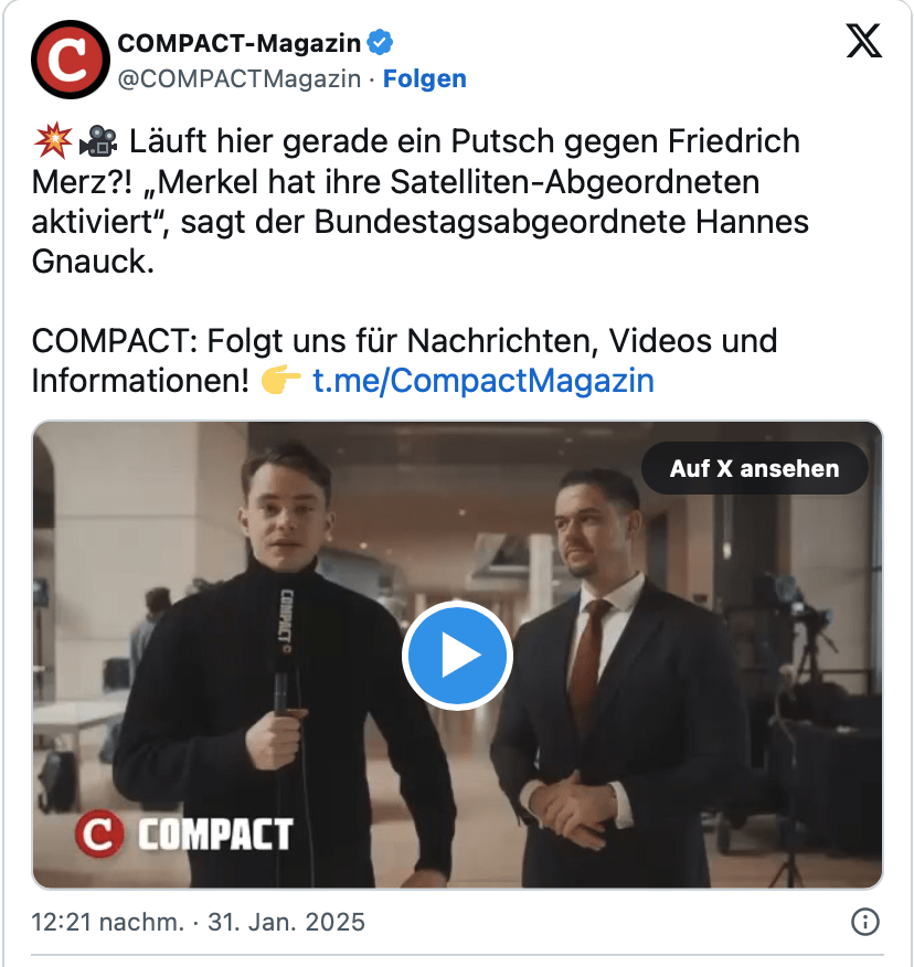 Zustrom­begrenzungsgesetz: Putschversuch gegen Friedrich Merz?!