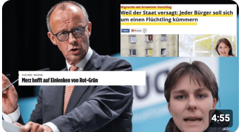 Jeder Bürger soll sich um einen Flüchtling kümmern! Merz will Millionen AfD Stimmen sofort entwerten