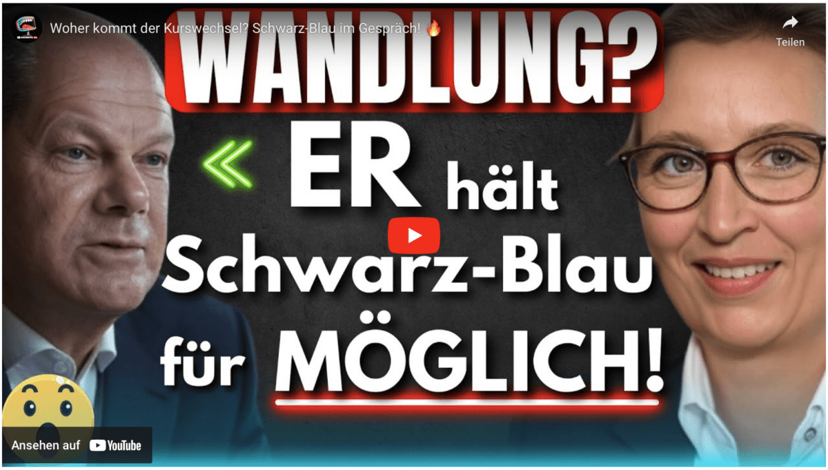 Woher kommt der Kurswechsel? Schwarz-Blau im Gespräch! 