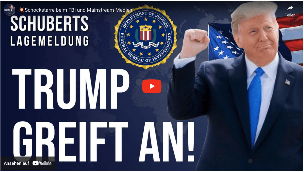 Schockstarre beim FBI und Mainstream-Medien!