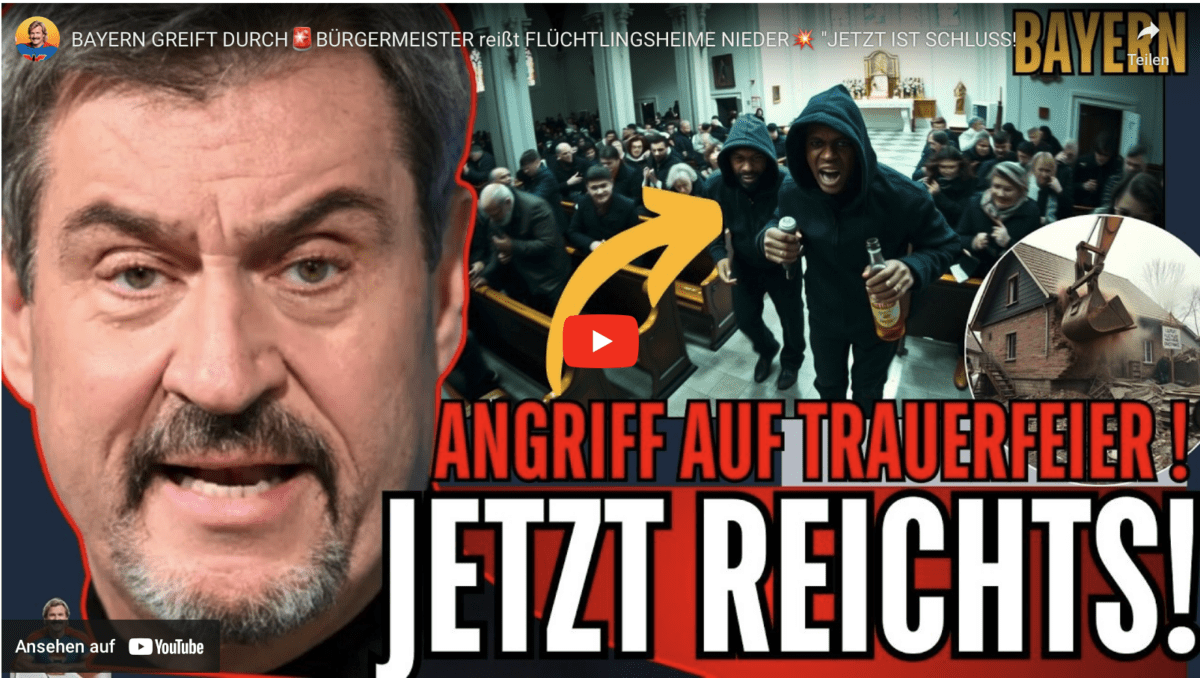 BAYERN GREIFT DURCH BÜRGERMEISTER reißt FLÜCHTLINGSHEIME NIEDER “JETZT IST SCHLUSS!