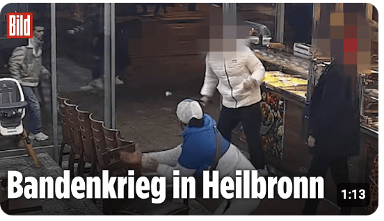 Dönerladen wird zum Schlachtfeld