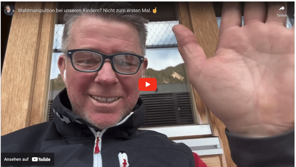 Wahlmanipultion bei unseren Kindern? Nicht zum ersten Mal.
