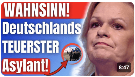 Steuerwahnsinn! Die Kosten für den teuerste Asylbewerber Deutschlands schockieren!