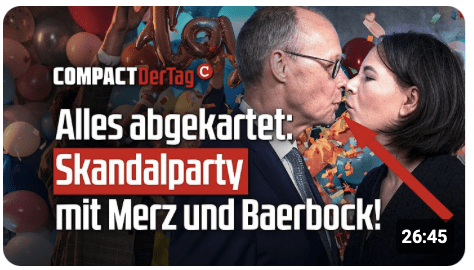 Alles abgekartet: Skandalparty mit Merz und Baerbock!