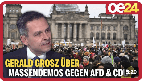 „Neues aus der größten Irrenanstalt der Welt“ | Massendemos gegen AfD & CDU-Politik ‪@geraldgrosz‬