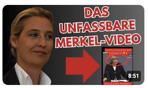 SENSATION: MERKEL-REDE MIT AfD-THESEN AUFGETAUCHT! 