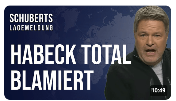 Was für eine Demütigung! Habeck gescheitert! Selbst die Grünen fallen Habeck in den Rücken!
