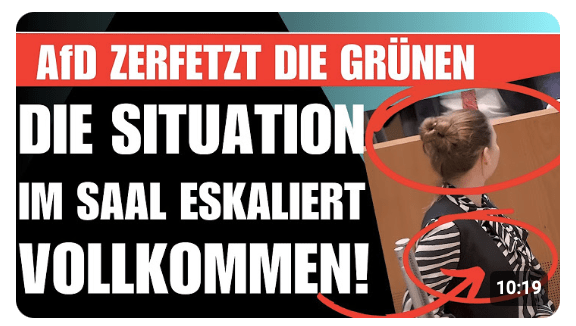 SCHREIANFALL IM PARLAMENT  POLIZEI VÖLLIG MACHTLOS  AfD DECKT DIE BRUTALE WAHRHEIT AUF!