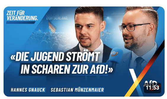 Zeit für Veränderung: „Die Jugend strömt in Scharen zur AfD!“