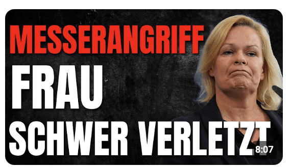 EILT: GROßFAHNDUNG! Mann sticht Frau nieder