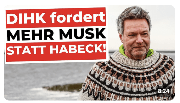 MILEI, MUSK und WOHLSTAND statt HABECK: NEUE DHIK-PRÄSIDENTIN: Helena Melnikov mit ZIELVORGABE!