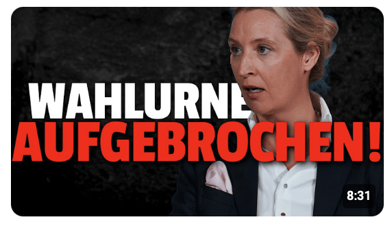 EILT: Wahlurne aufgebrochen! Polizei ermittelt!