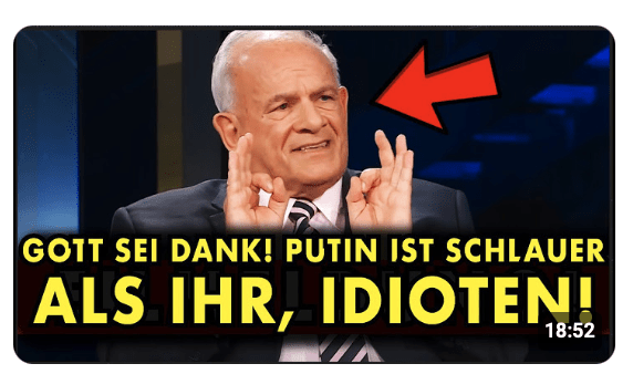 PETER HAHNE HAT EUROPA MIT DIESEN WORTEN ÜBER PUTIN UND SCHOLZ ERSCHÜTTERT! DER SAAL LACHTE TRÄNEN