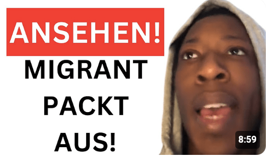 Basierter Zuwanderer packt aus!