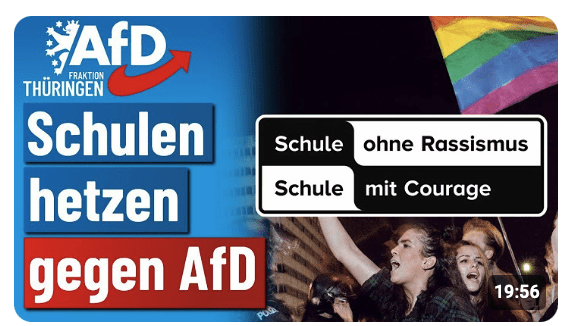 Mit Steuergeld finanziert: Wie Schüler GEGEN die AfD aufgehetzt werden!