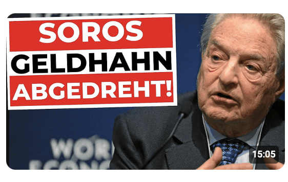 GEORGE SOROS: KEIN GELD mehr aus USAID – Verwicklung von Correctiv, Politico, Spiegel und SZ!