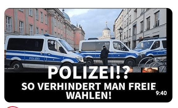 SO VERHINDERT MAN FREIE WAHLEN!