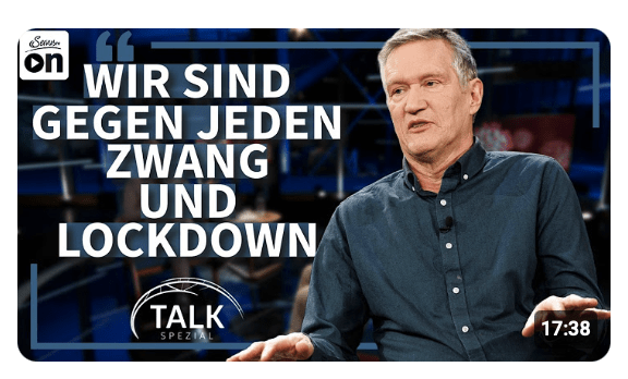 Fünf Jahre Corona: Epidemiologe Anders Tegnell über den schwedischen Weg | Talk Spezial