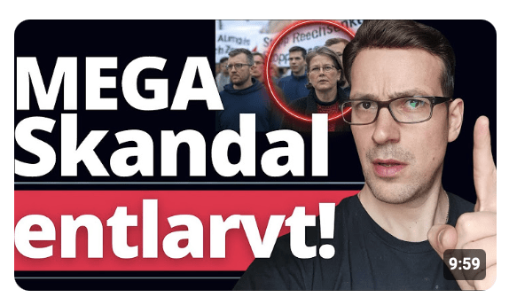 Eilmeldung: Demos gegen Rechts von der Regierung finanziert!