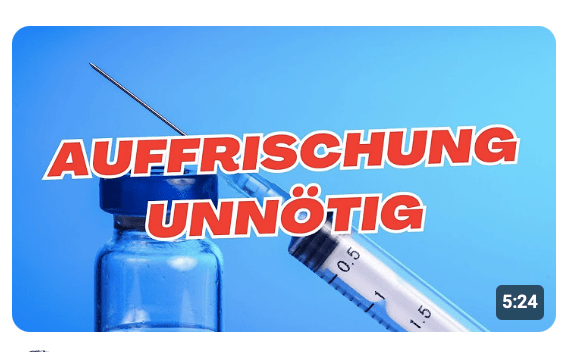 Eine TETANUS Auffrischung ist bei Erwachsenen nicht nötig 