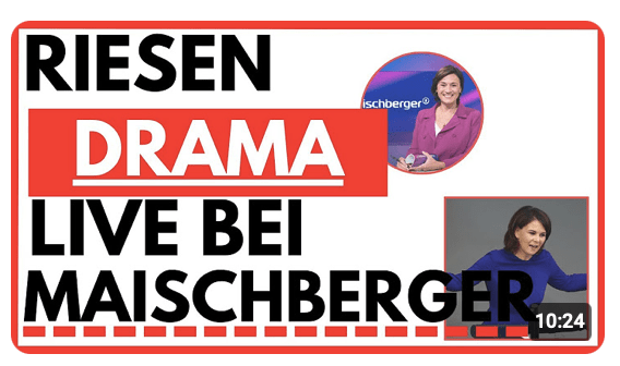 SCHOCK: BAERBOCKS RIESEN BUTTER SKANDAL LIVE IM ERSTEN BEI MAISCHBERGER!