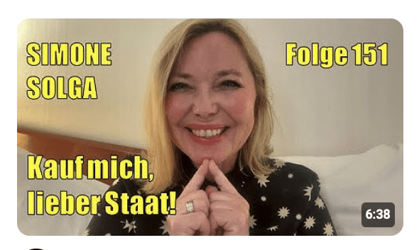 Simone Solga: Kauf mich, lieber Staat! | Folge 151