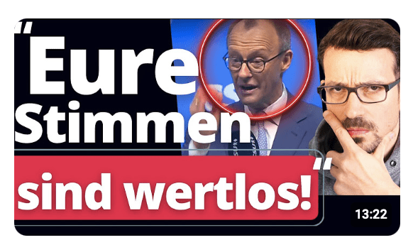 Brisant: Merz größter Skandal im Wahlkampf!