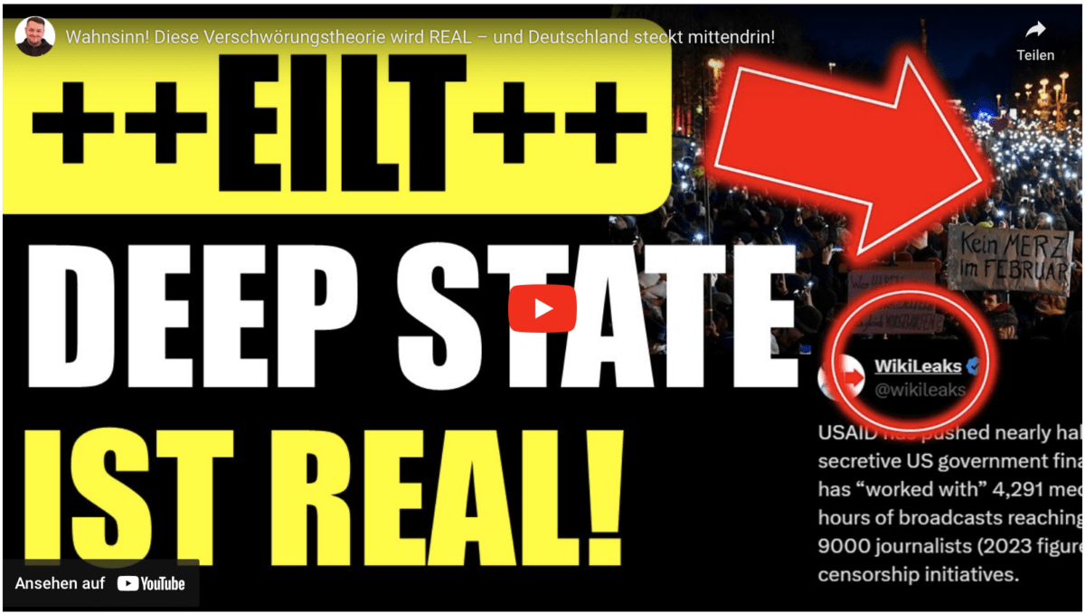 Wahnsinn! Diese Verschwörungstheorie wird REAL – und Deutschland steckt mittendrin!