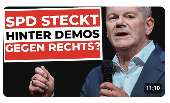 ENTLARVT! SPD Politiker organisieren mit FRAGWÜRDIGE „Demos GEGEN RECHTS“ – STEUERGELD finanziert?!