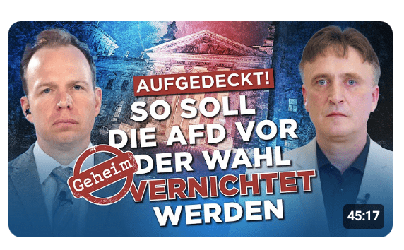 Geheimdienst-Komplott aufgedeckt! So will der Deep State die AfD zu Fall bringen!