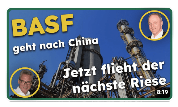 BASF geht nach China – Wirtschaftsflucht der Industrie // Wir heißen Axel – Folge 456