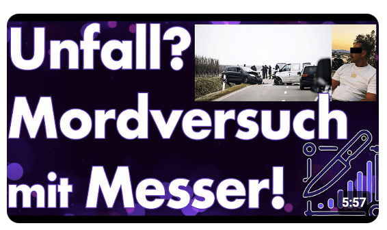Erst angefahren, dann abgestochen! (Ex-)Ehemann dreht durch! Versuchter Doppelmord mit Auto & Messer