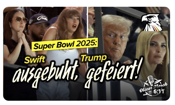 Super Bowl 2025: Donald Trump gefeiert, Taylor Swift ausgebuht!