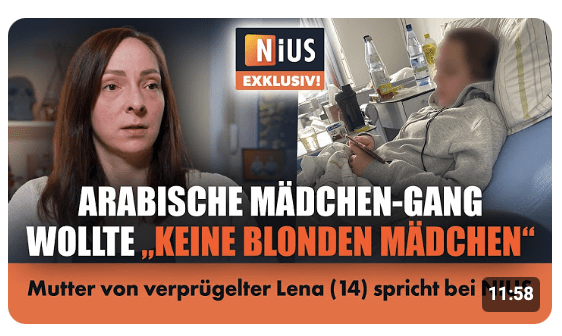 Arabische Mädchen-Gang wollte „keine blonden Mädchen“: Mutter von verprügelter Lena spricht bei NIUS