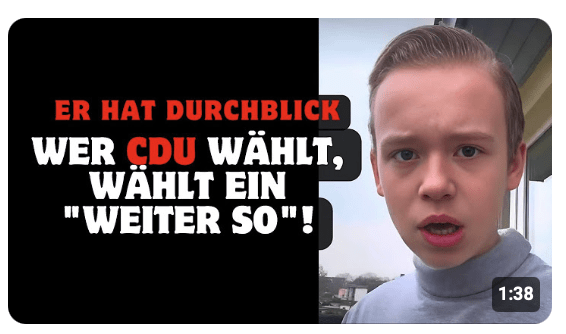 Wer CDU wählt, wählt ein „weiter so“!