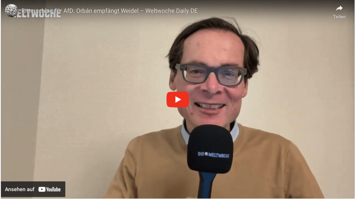 Ritterschlag für AfD: Orbán empfängt Weidel – Weltwoche Daily DE