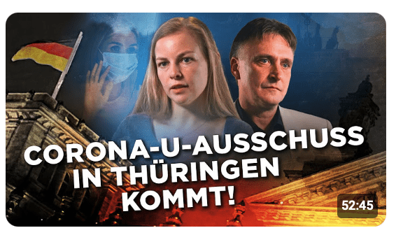Corona U-Ausschuss in Thüringen kommt! AfD will „harte Linie in der Aufklärung“
