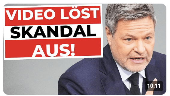 SHITSTORM – DAS GEHT VIRAL! – WAHLKAMPF läuft SCHLECHT und HABECK will STEUERGELD für DRUCK NUTZEN!