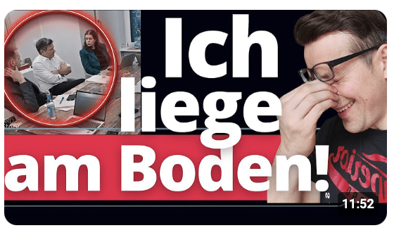 Habeck Video bei ARD: DAS MÜSST IHR SEHEN!