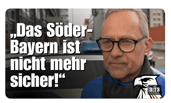 München-Attentat – Interview mit Rainer Gross (AfD): „Das Söder-Bayern ist nicht mehr sicher!“
