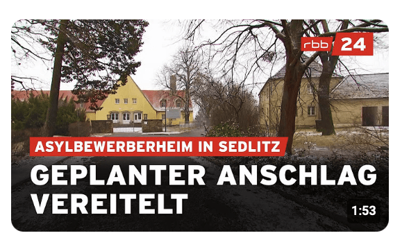 Nach anonymem Hinweis: Polizei verhindert Anschlag auf Asylbewerberheim