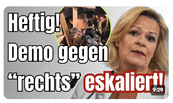 Unglaublich! So geht es auf den Demos „gegen rechts“ WIRKLICH zu!