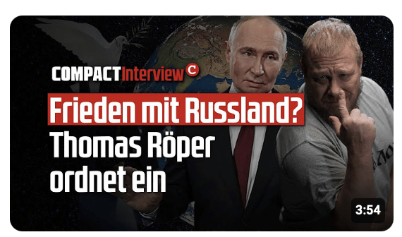 Frieden mit Russland? Thomas Röper ordnet ein