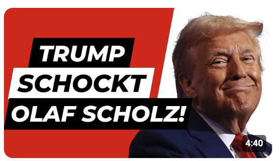 Unfassbar: Trump bringt Olaf Scholz völlig aus der Fassung.