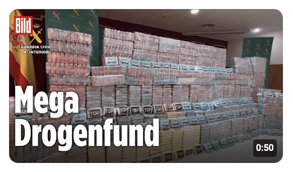 SPANIEN: Hier stapeln sich über 100 Mio. Dollar